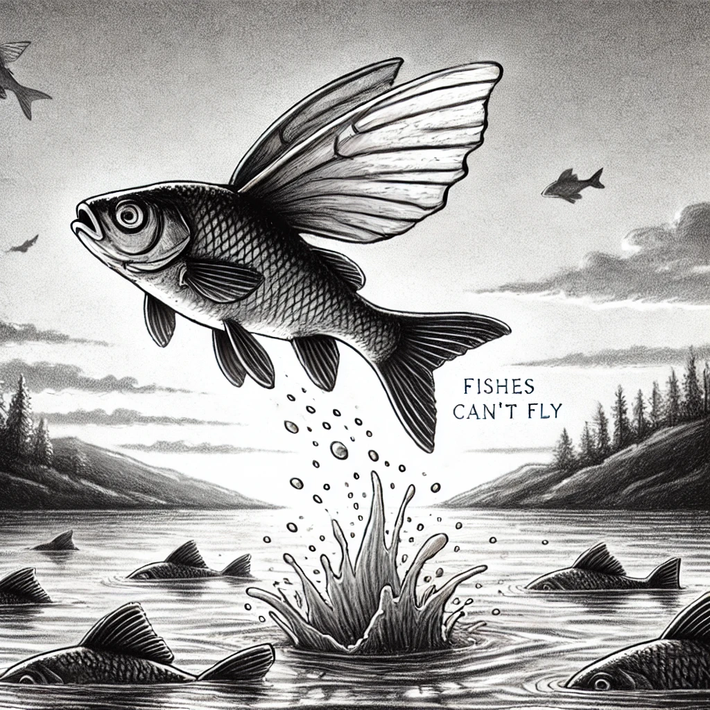 fishes can’t fly